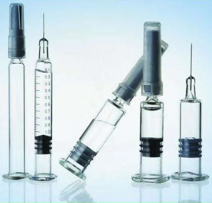 2.25ml Glass syringe Luer Lock/Prefilled syringe